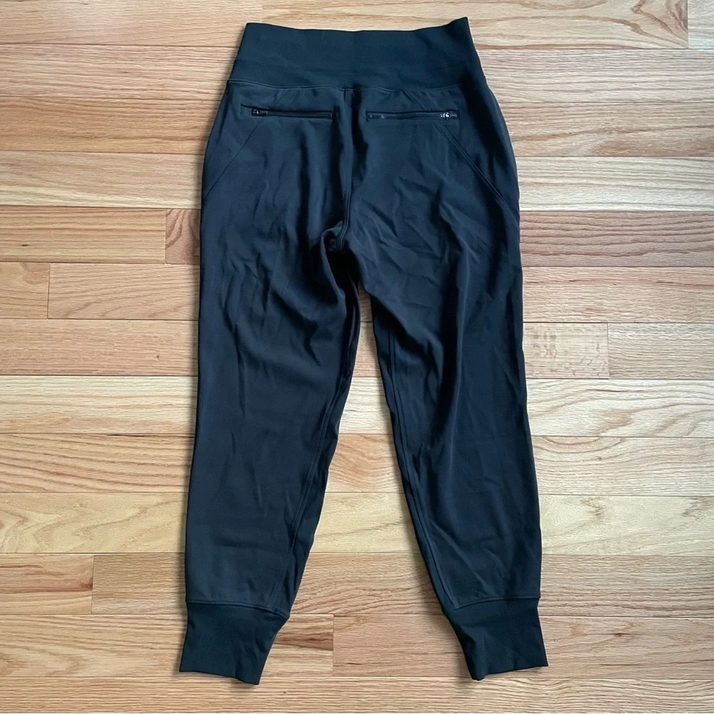 Athleta Black Sculptek Light Athleisure Workout Venice Jogger Pants 597888 EUC S